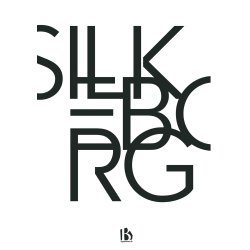Silkeborg (8600) - Typografisk - Sort p hvid