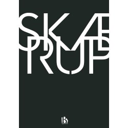 Skrup (7080) - Typografisk - Hvid p sort