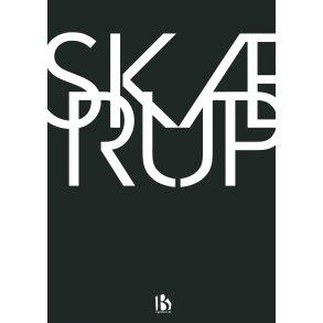 Skrup (7080) - Typografisk - Hvid p sort