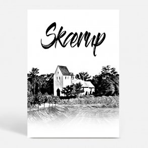 Skrup (7080) - Oldies - Kirken anno 1944