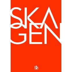 Skagen (9990) - Typografisk - Dyb orange