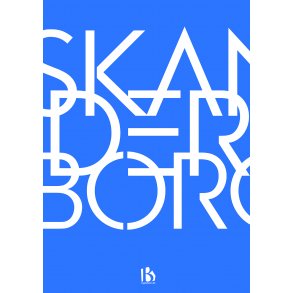 Skanderborg (8660) - Typografisk - Lys bl