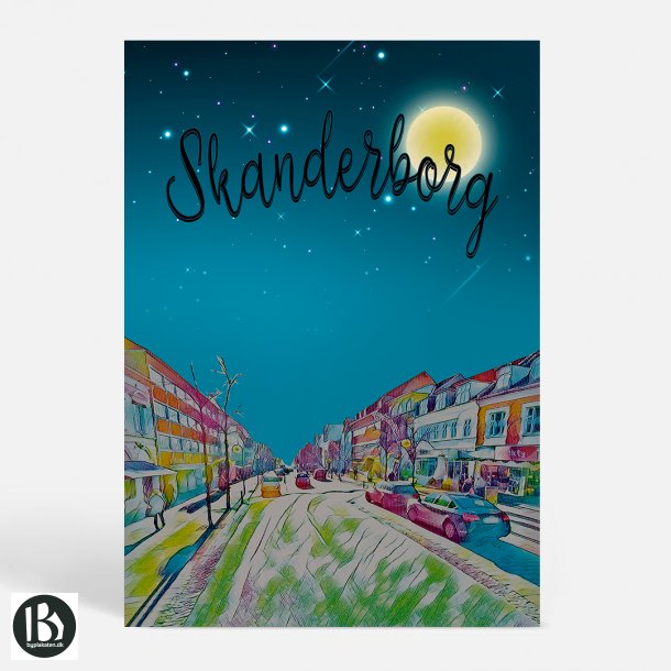 Skanderborg (8660) - Kunstnerisk - by Night