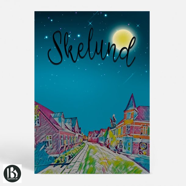 Skelund (9560) - Kunstnerisk - By Night