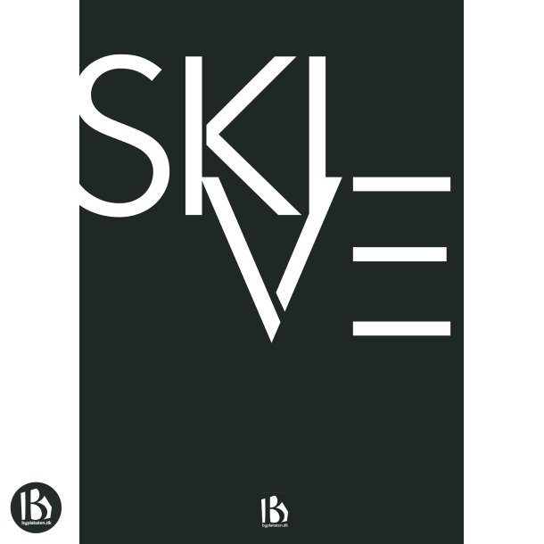Skive (7800) - Typografisk - Hvid p sort