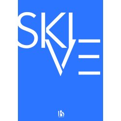 Skive (7800) - Typografisk - Lys bl