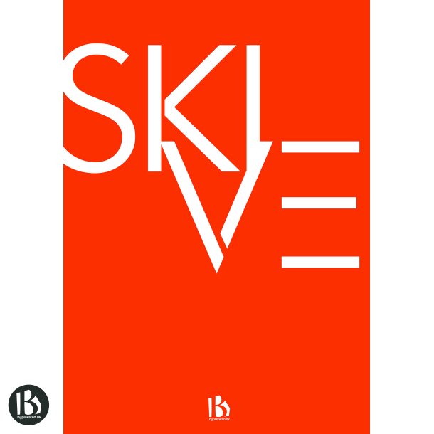 Skive (7800) - Typografisk - Dyb orange