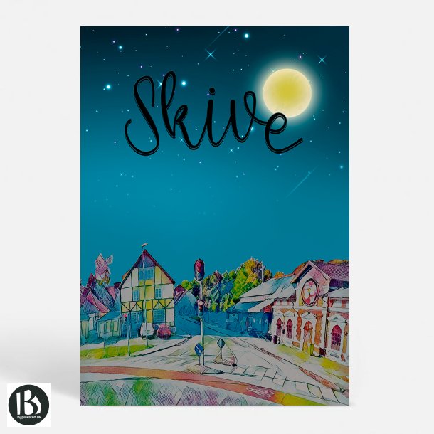 Skive (7800) - Kunstnerisk - by Night