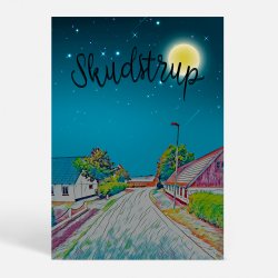Skudstrup (6630) - Kunstnerisk - By Night