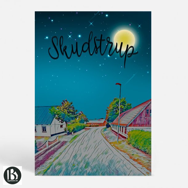 Skudstrup (6630) - Kunstnerisk - By Night