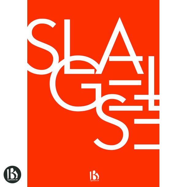 Slagelse (4200) - Typografisk - Dyb orange