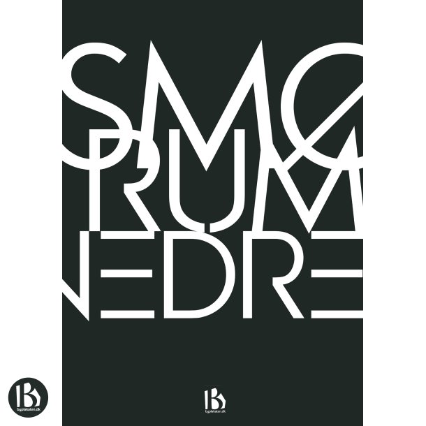 Smrumnedre (2765) - Typografisk - Hvid p sort