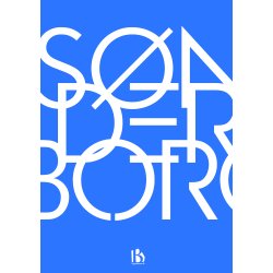 S�nderborg (6400) - Typografisk - Lys bl�