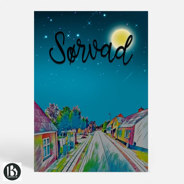 Srvad (7550) - Kunstnerisk - by Night