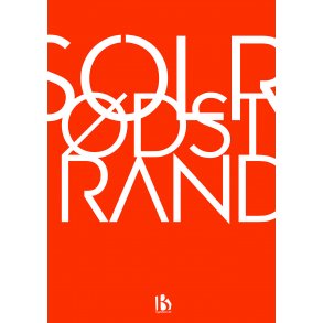 Solrd Strand (2680) - Typografisk - Dyb orange