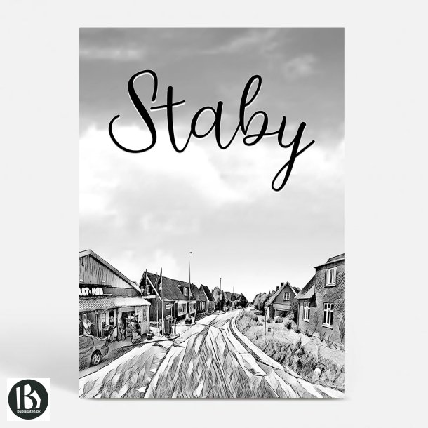 Staby (6990) - Kunstnerisk - In Grey