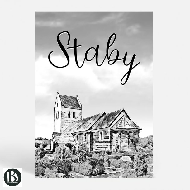 Staby (6990) - Kunstnerisk - In Grey v2