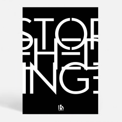 Store Heddinge (4660) - Typografisk - Hvid p sort