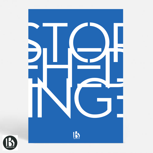 Store Heddinge (4660) - Typografisk - Lys bl