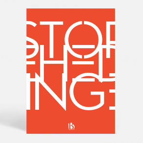 Store Heddinge (4660) - Typografisk - Dyb orange