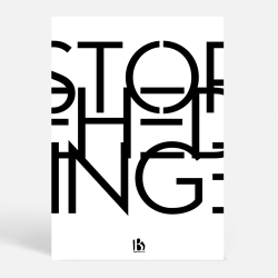 Store Heddinge (4660) - Typografisk - Sort p hvid