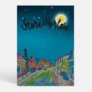 Store Merlse (4370) - Kunstnerisk - by Night