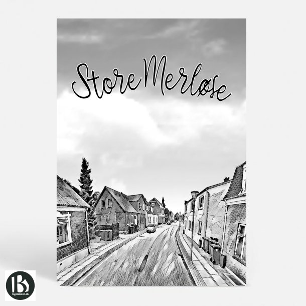 Store Merlse (4370) - Kunstnerisk - In Grey