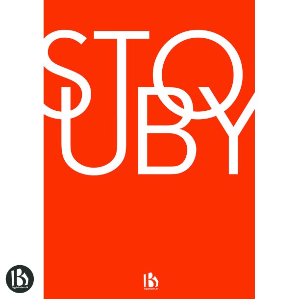 Stouby (7140) - Typografisk - Dyb orange