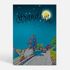 Strandhuse (6000) - Kunstnerisk - By Night