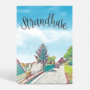 Strandhuse (6000) - Kunstnerisk - In Colors