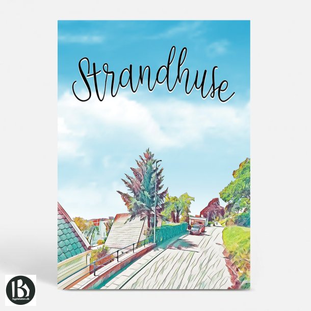 Strandhuse (6000) - Kunstnerisk - In Colors