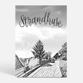 Strandhuse (6000) - Kunstnerisk - In Grey