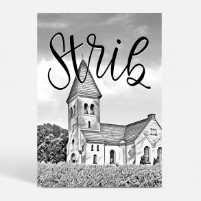 Strib (5500) - Kunstnerisk - In Grey v3