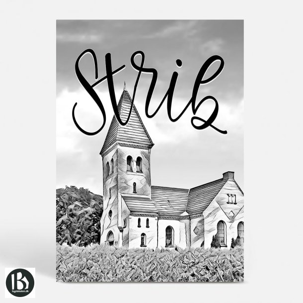 Strib (5500) - Kunstnerisk - In Grey v3