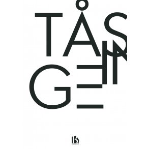 Tsinge (5700) - Typografisk - Sort p hvid