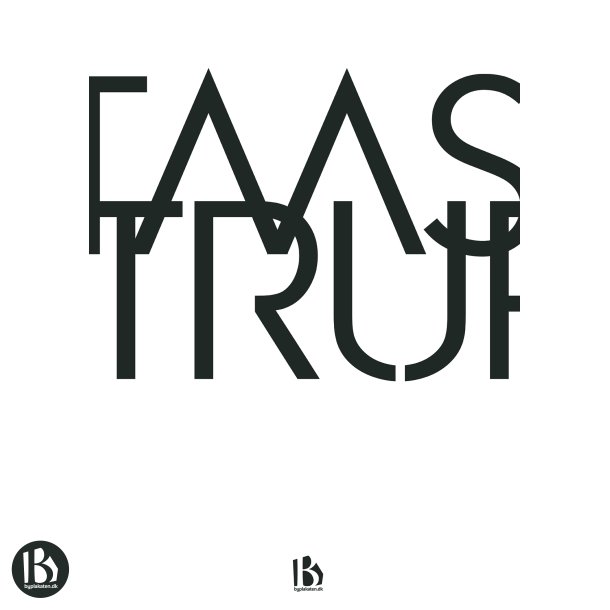 Taastrup (2630) - Typografisk - Sort p hvid