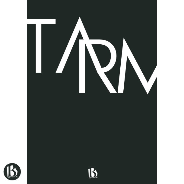 Tarm (6880) - Typografisk - Hvid p sort