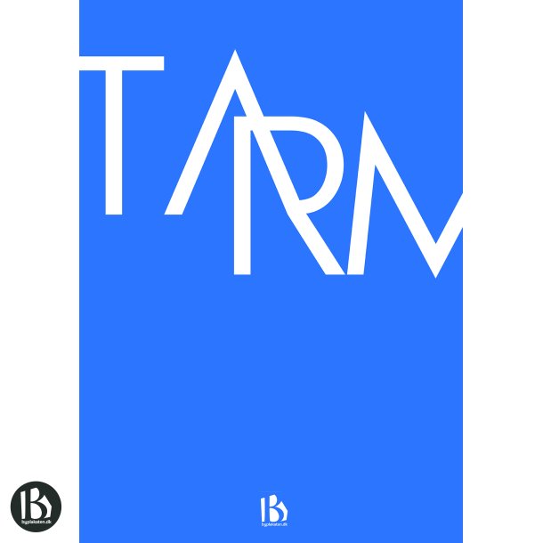 Tarm (6880) - Typografisk - Lys bl