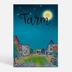 Tarm (6880) - Kunstnerisk - by Night