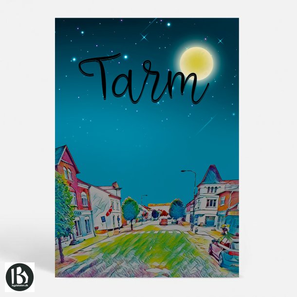 Tarm (6880) - Kunstnerisk - by Night