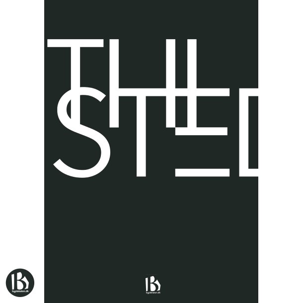 Thisted (7700) - Typografisk - Hvid p sort