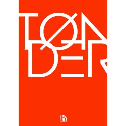 T�nder (6270) - Typografisk - Dyb orange