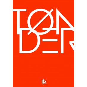 T�nder (6270) - Typografisk - Dyb orange