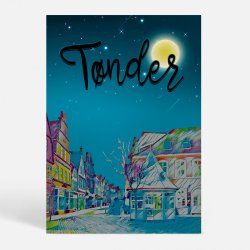 T�nder (6270) - Kunstnerisk - by Night