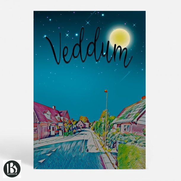 Veddum (9560) - Kunstnerisk - By Night