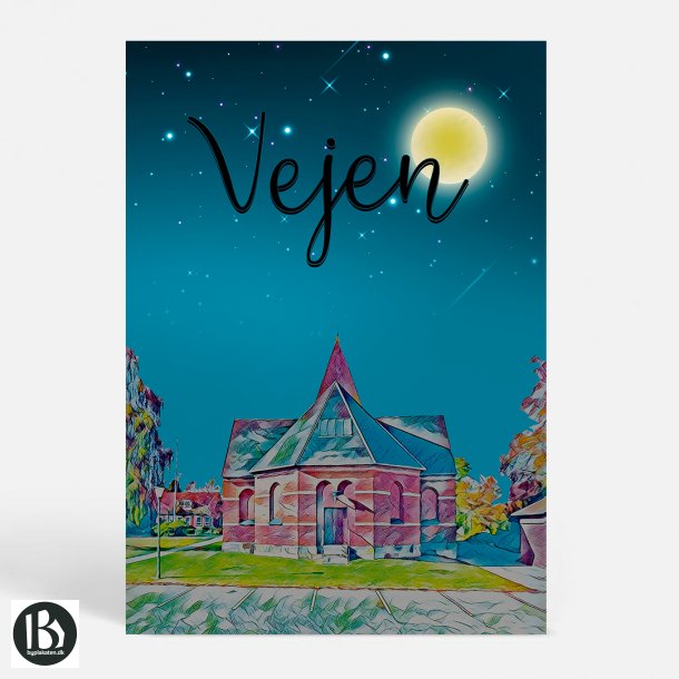 Vejen (6600) - Kunstnerisk - By Night