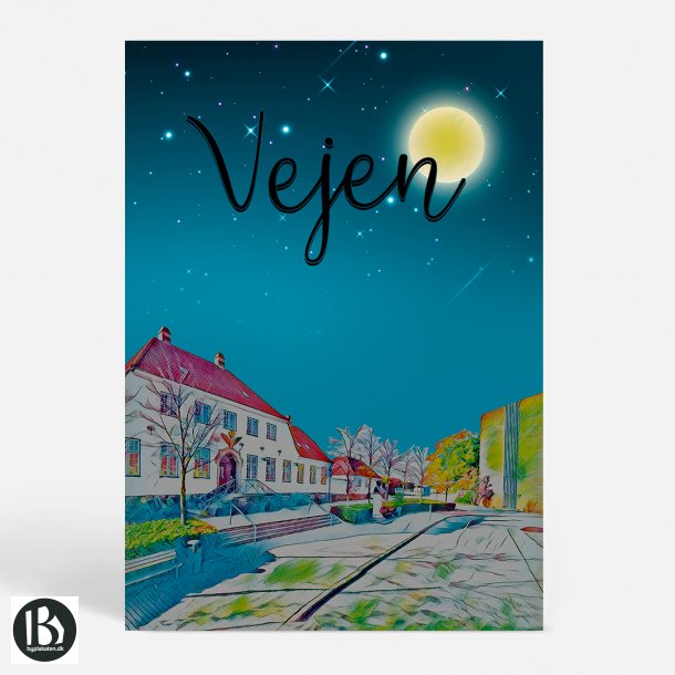 Vejen (6600) - Kunstnerisk - By Night v2