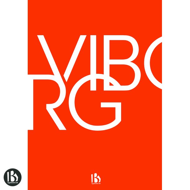 Viborg (8800) - Typografisk - Dyb orange