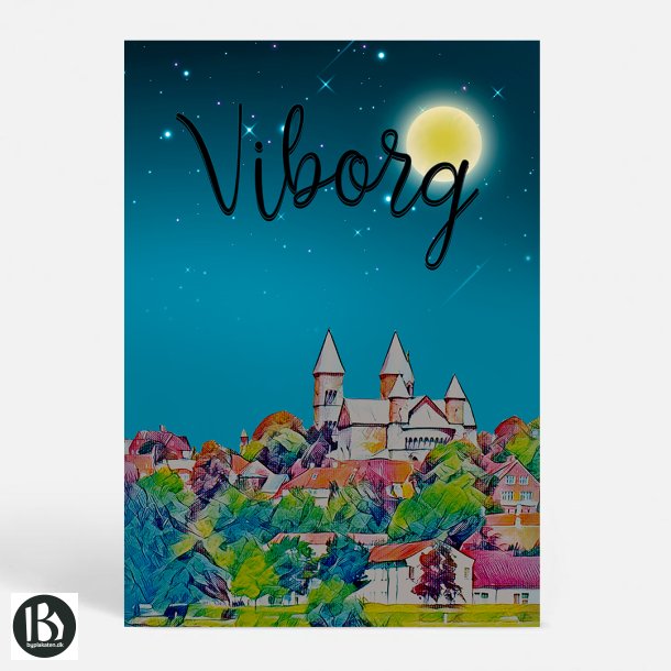 Viborg (8800) - Kunstnerisk - by Night