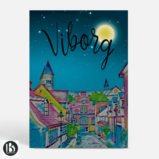 Viborg (8800) - Kunstnerisk - by Night v2